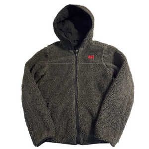 Abercrombie & Fitch Kids Sherpa Teddy Bear Fleece Fall Jacket Size 15/16 A&F
